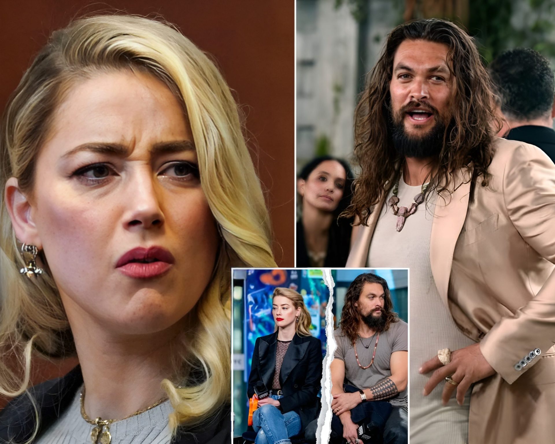 Amber Heard Accuses Drunk Jason Momoa Of Trying To Get Her Fired From Aquaman 2